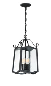 Designers Fountain - 94794-BK - Four Light Hanging Lantern - Glenwood