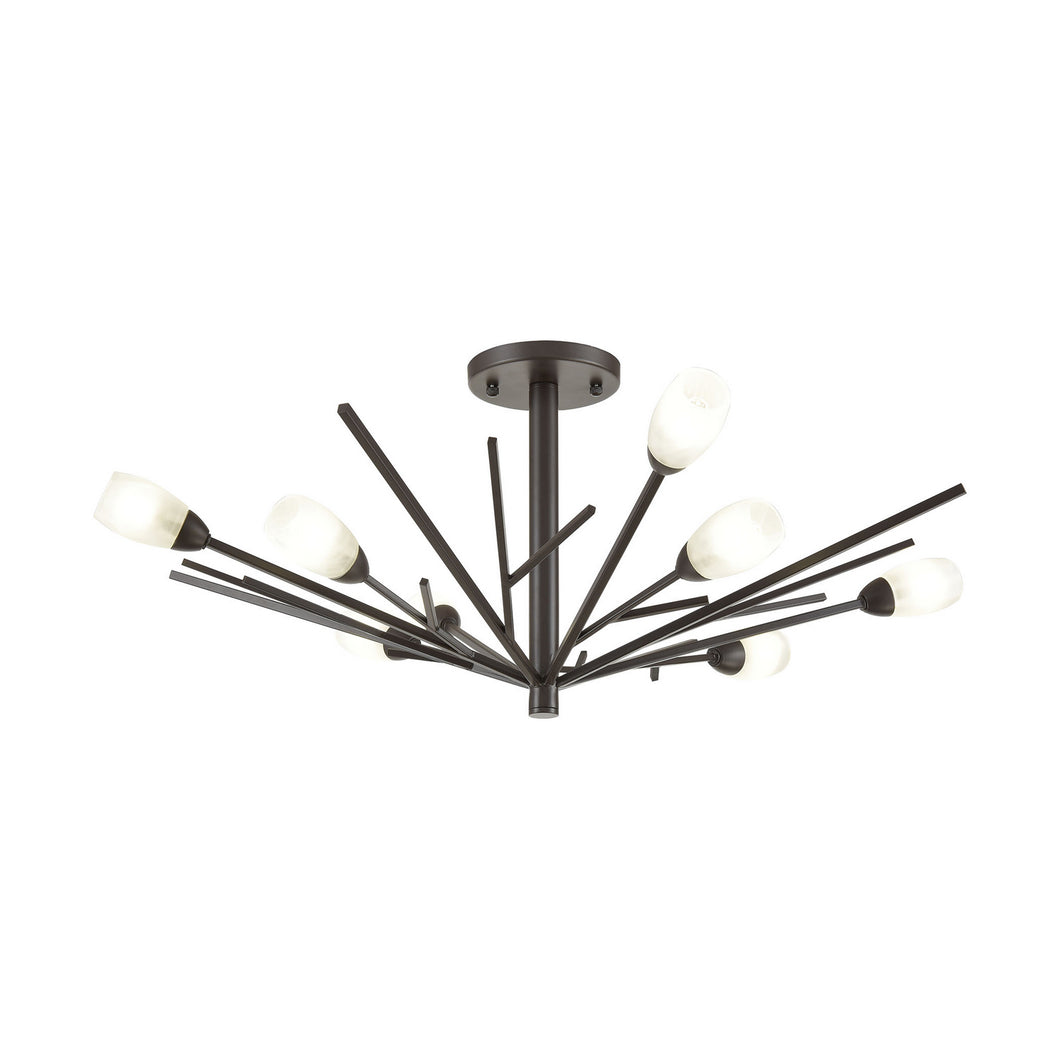 Elk Lighting - 18276/8 - Eight Light Semi Flush Mount - Ocotillo