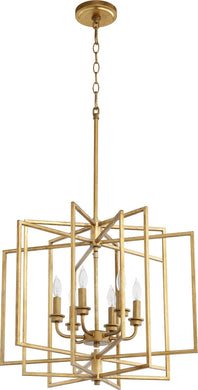 Quorum - 888-6-74 - Six Light Pendant - Hammond