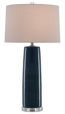 Currey and Company - 6000-0370 - One Light Table Lamp - Azure