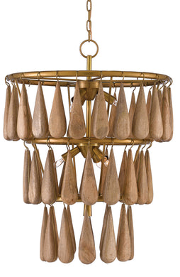 Currey and Company - 9000-0406 - Seven Light Chandelier - Savoiardi