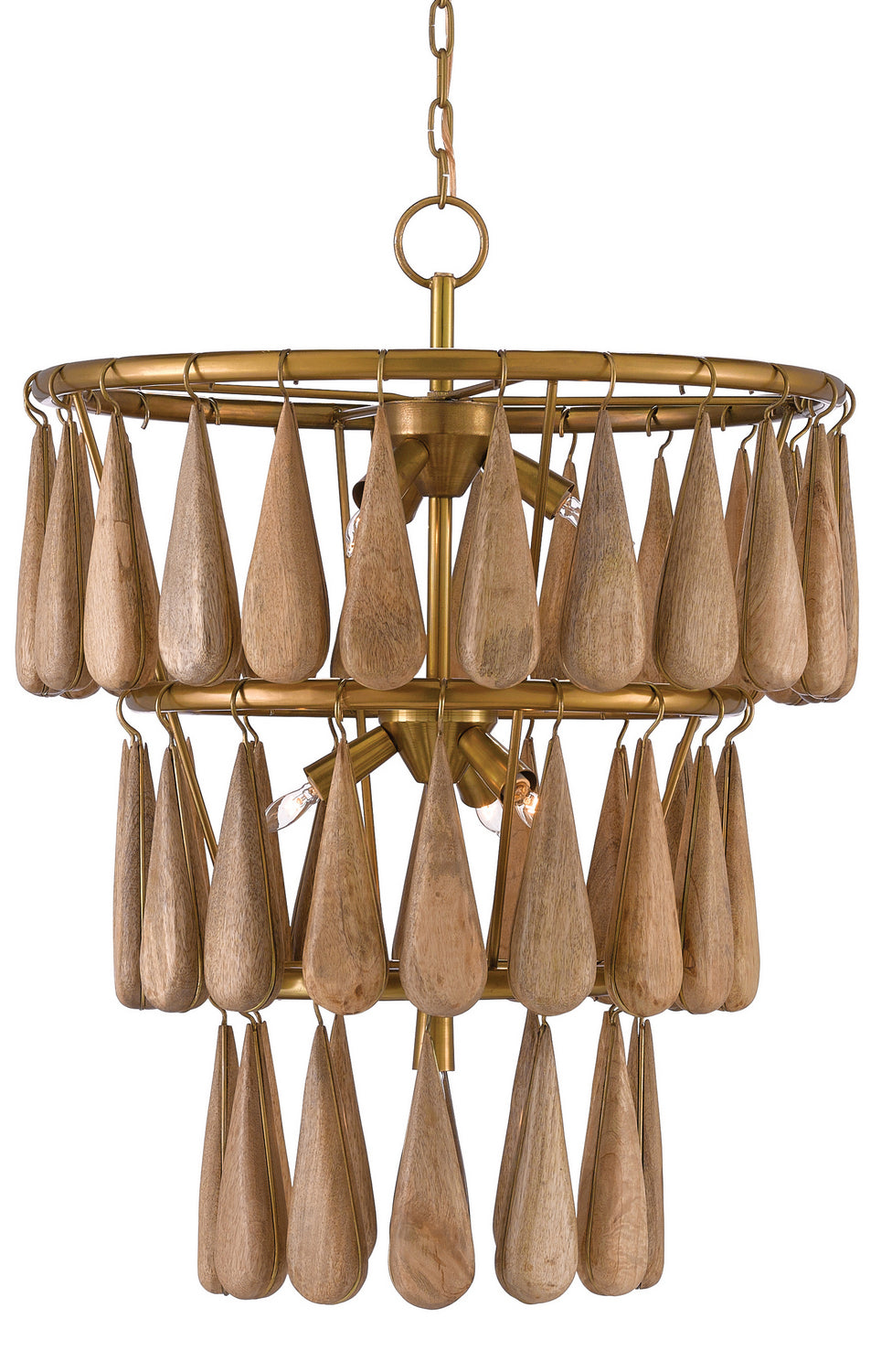 Currey and Company - 9000-0406 - Seven Light Chandelier - Savoiardi