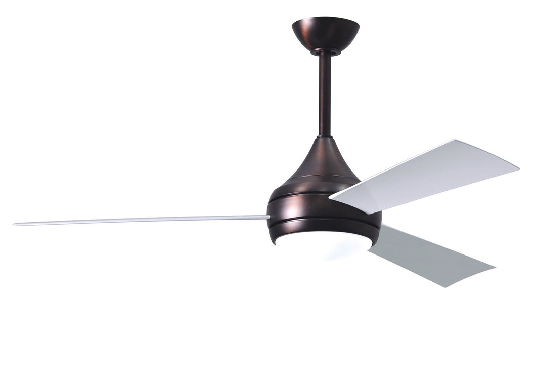 Matthews Fan Company - DA-BB-WH - 52``Ceiling Fan - Donaire