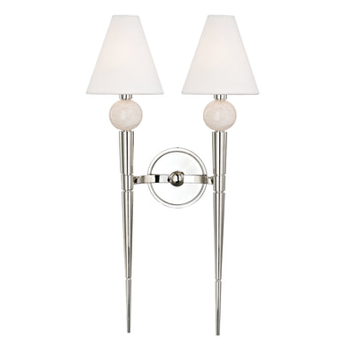 Hudson Valley - 4982-PN - Two Light Wall Sconce - Vanessa