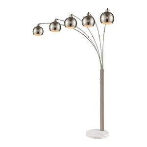 ELK Home - 77102 - Five Light Floor Lamp - Peterborough