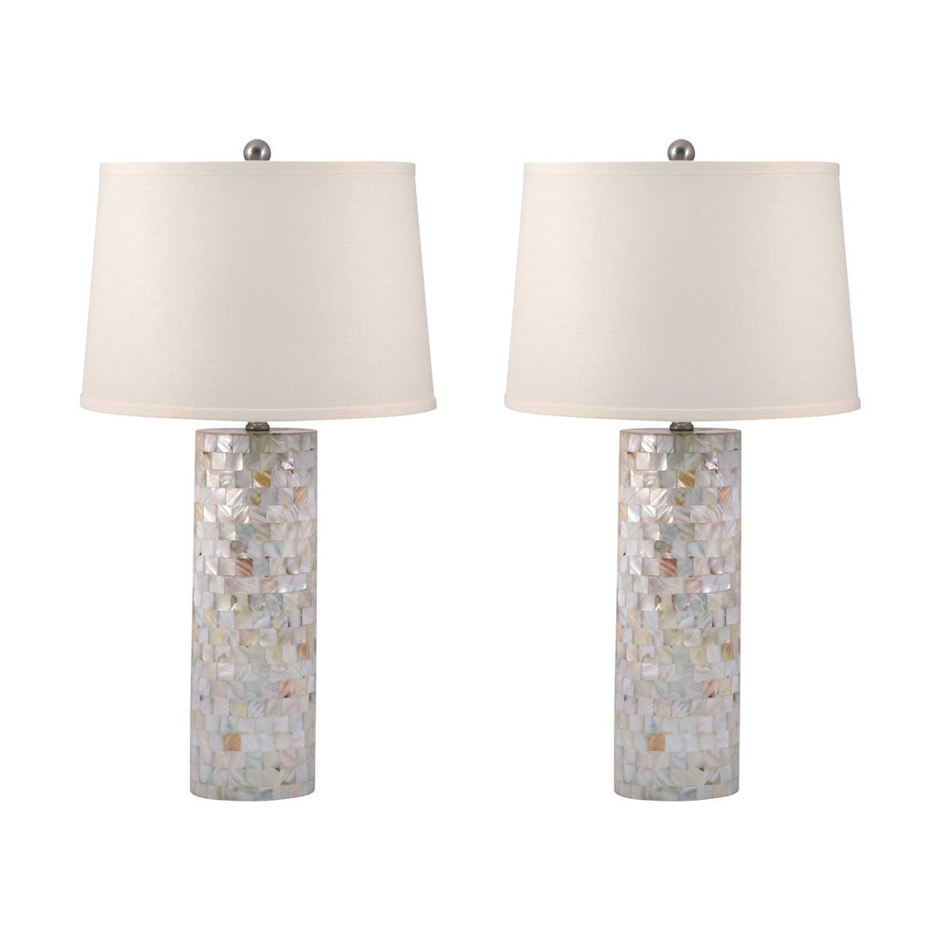 ELK Home - 812/S2 - Table Lamp (Set of 2) - MotherofPearl