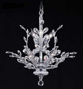 James R. Moder - 94456S22 - Eight Light Chandelier - Florale