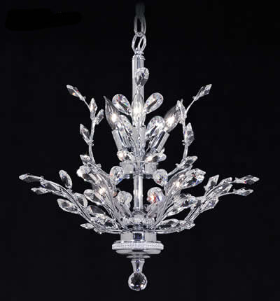 James R. Moder - 94456S22 - Eight Light Chandelier - Florale